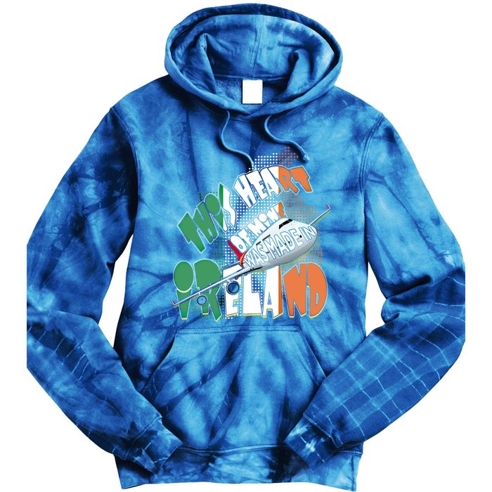 Ireland Flag Irish Pride Map Funny Quote Travel Patriotic Great Gift Tie Dye Hoodie