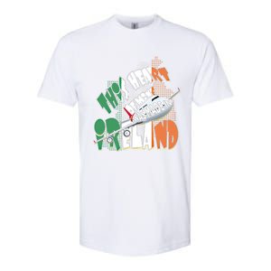 Ireland Flag Irish Pride Map Funny Quote Travel Patriotic Great Gift Softstyle CVC T-Shirt