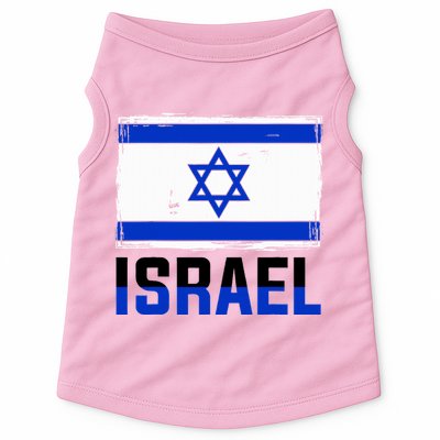 Israel Flag Israel Doggie Tank