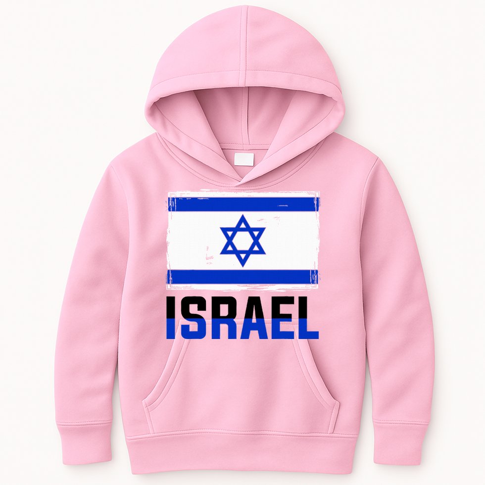 Israel Flag Israel Kids Hoodie