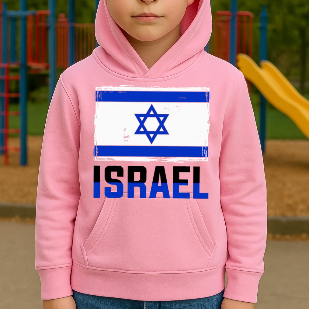 Israel Flag Israel Kids Hoodie
