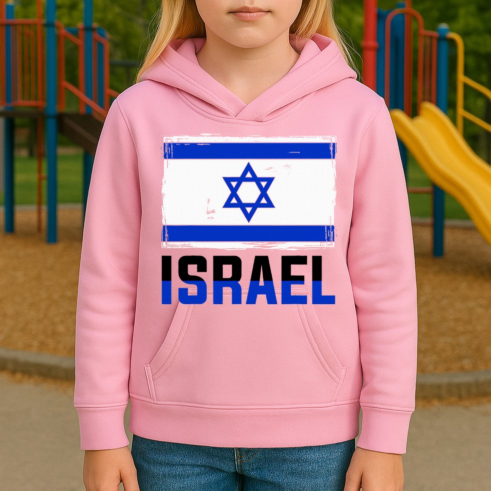 Israel Flag Israel Kids Hoodie