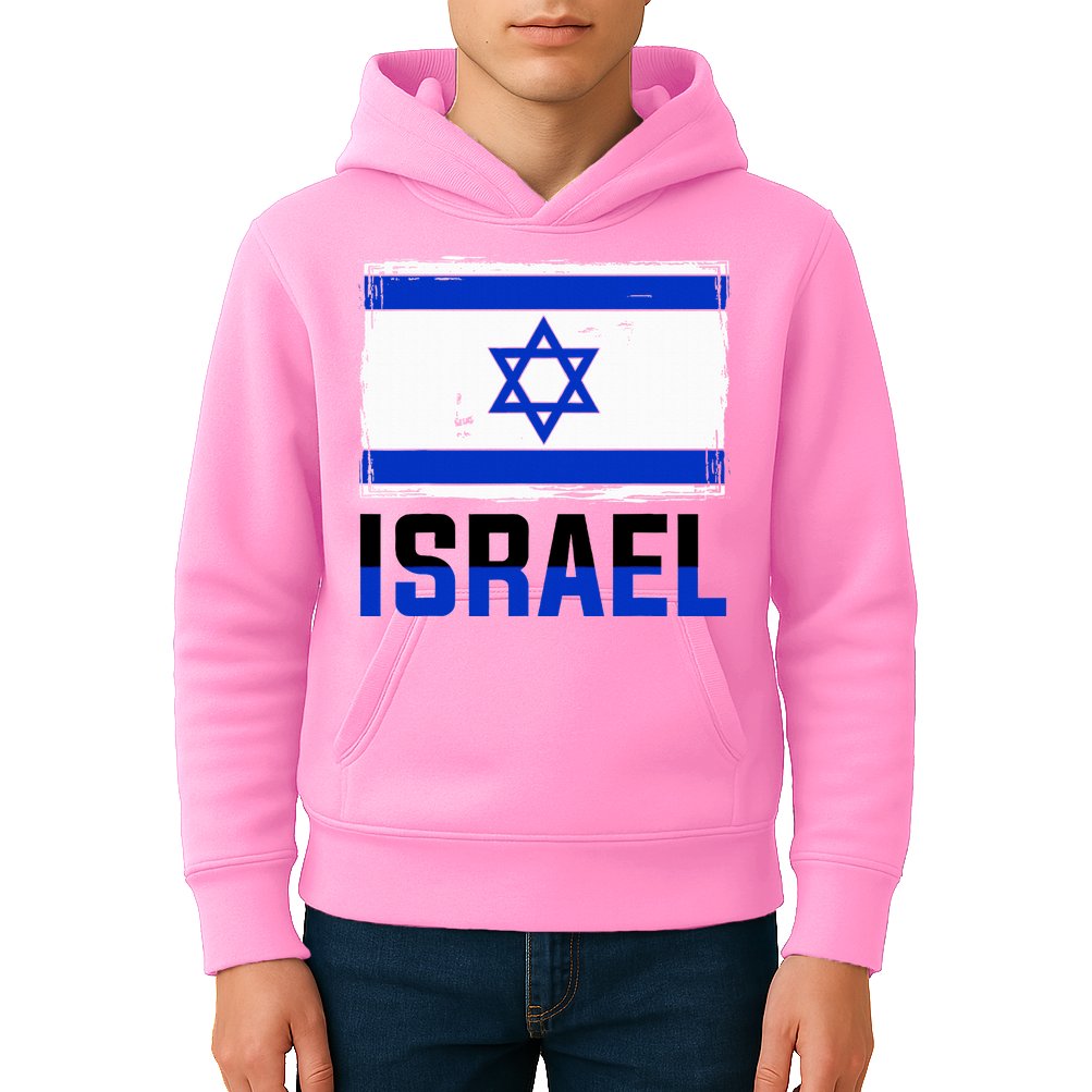 Israel Flag Israel Kids Hoodie