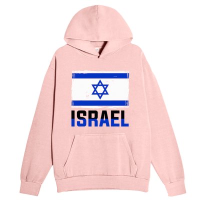 Israel Flag Israel Urban Pullover Hoodie