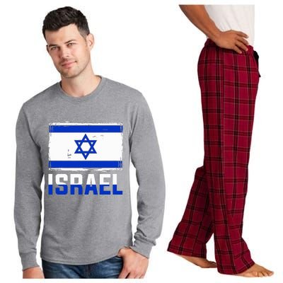 Israel Flag Israel Long Sleeve Pajama Set