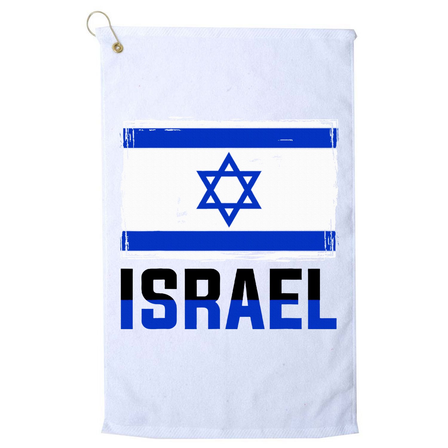 Israel Flag Israel Golf Towel