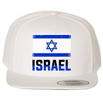 Israel Flag Israel Wool Snapback Cap