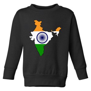 India Flag Toddler Sweatshirt