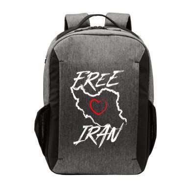 Iran Free Iran Symbol Heart Map Freedom Heart Love Vector Backpack