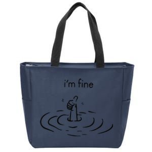 IM Fine Zip Tote Bag