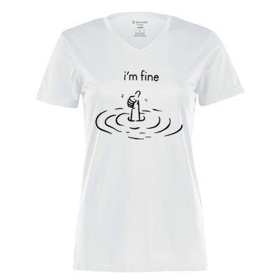 IM Fine Women's Momentum V-Neck T-Shirt