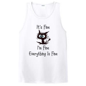 It's Fine I'm Fine Everything Is Fine PosiCharge Competitor Tank