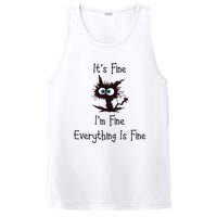 It's Fine I'm Fine Everything Is Fine PosiCharge Competitor Tank