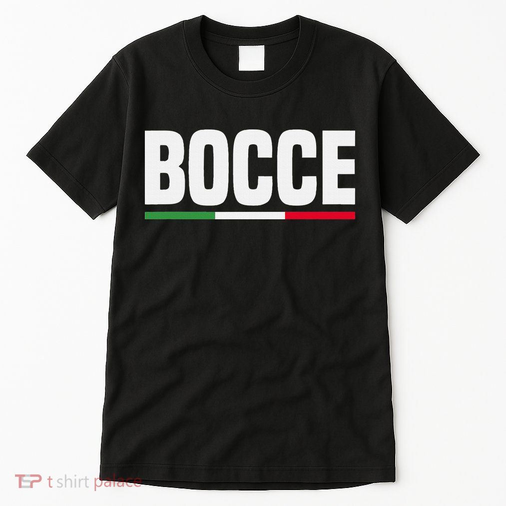 Italy Flag Italian Bocce Ball Player Tall T-Shirt