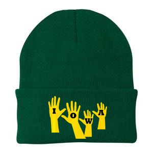 Iowa Football Iowa Waves Knit Cap Winter Beanie