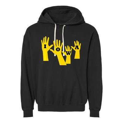 Iowa Football Iowa Waves Garment-Dyed Fleece Hoodie