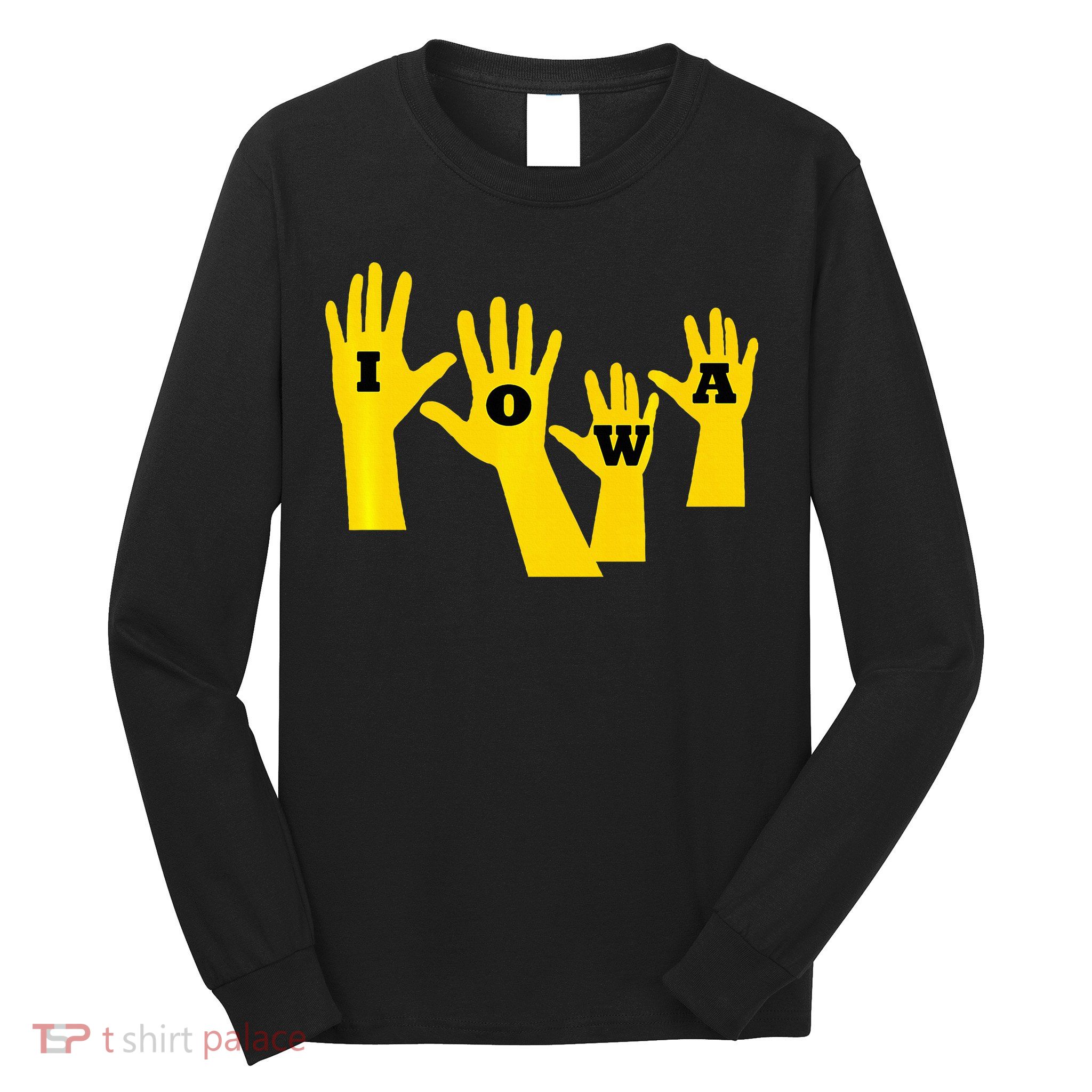 Iowa Football Iowa Waves Long Sleeve Shirt