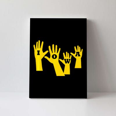 Iowa Football Iowa Waves Canvas