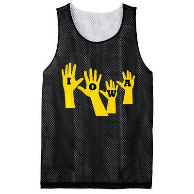 Iowa Football Iowa Waves Mesh Reversible Basketball Jersey Tank
