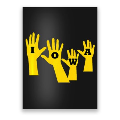 Iowa Football Iowa Waves Poster