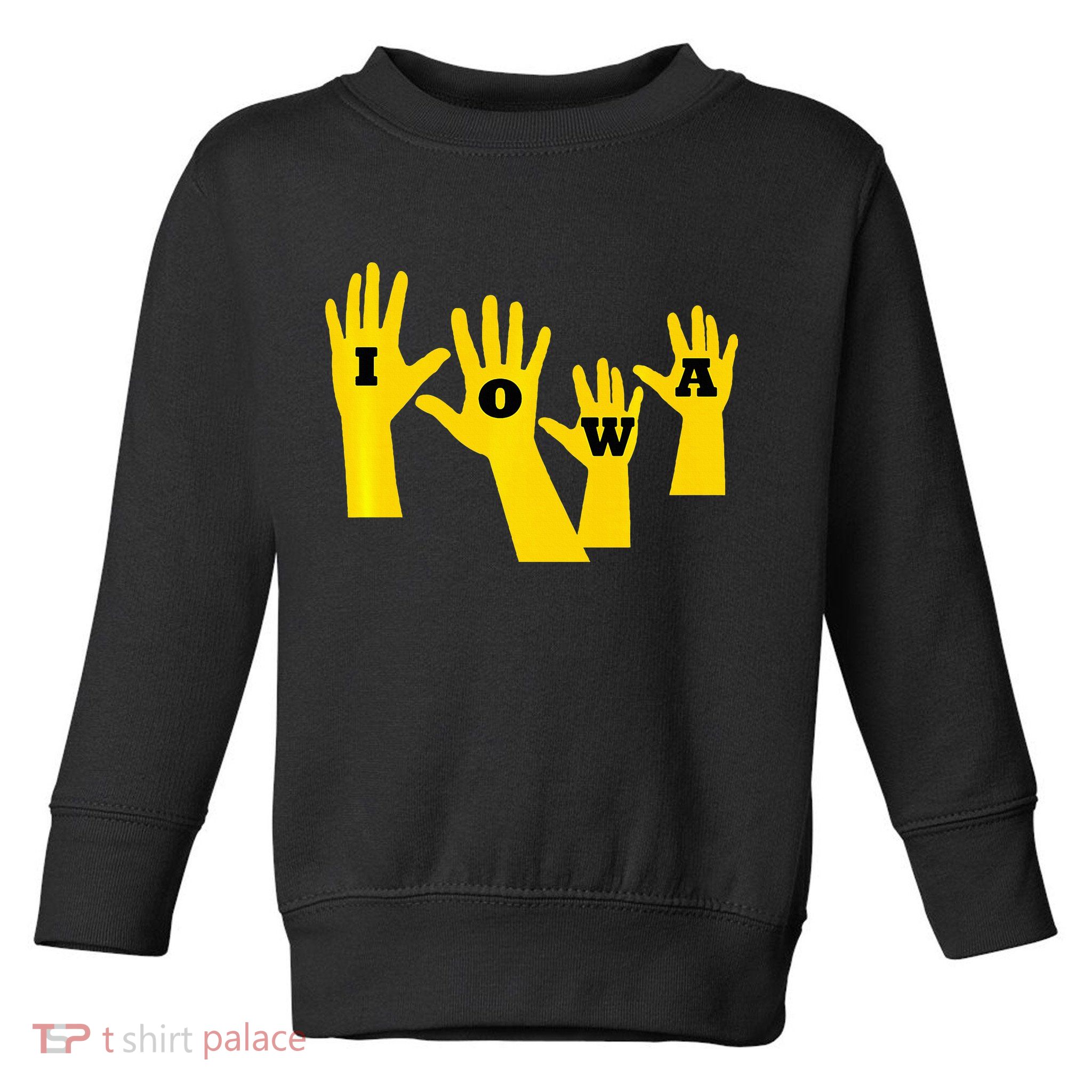 Iowa Football Iowa Waves Toddler Sweatshirt