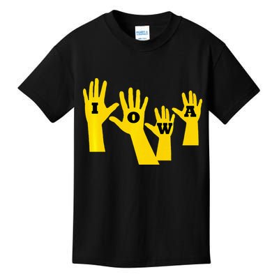 Iowa Football Iowa Waves Kids T-Shirt