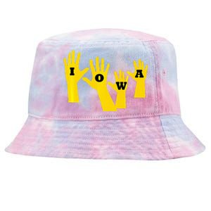 Iowa Football Iowa Waves Tie-Dyed Bucket Hat