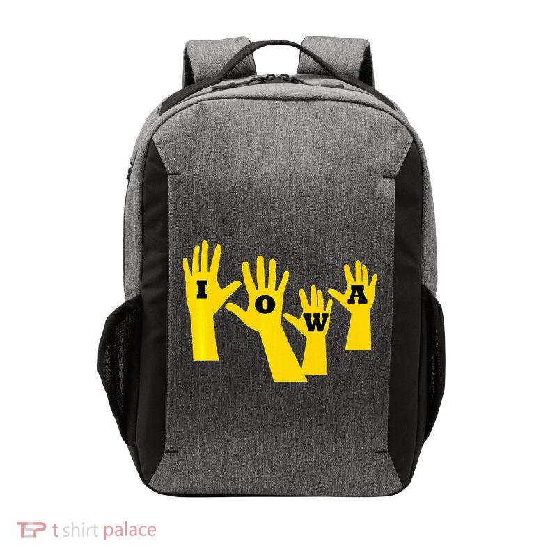 Iowa Football Iowa Waves Vector Backpack