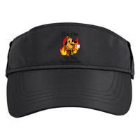 Its Fine Im Fine Everything Is Fine This Is Fine Meme Dog Adult Drive Performance Visor
