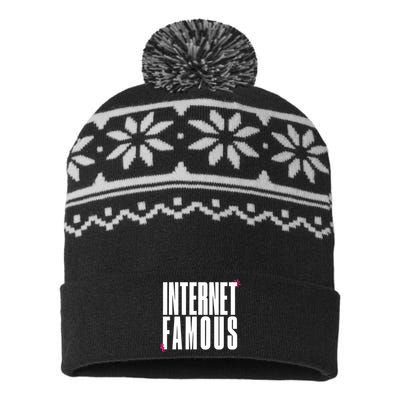 Internet Famous Icon USA-Made Snowflake Beanie