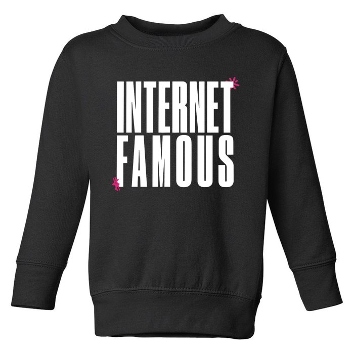 Internet Famous Icon Toddler Sweatshirt