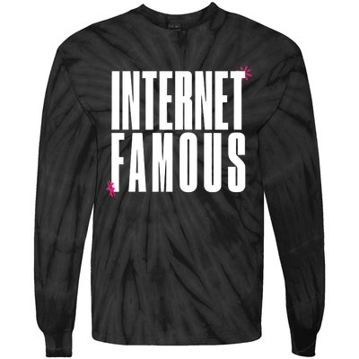 Internet Famous Icon Tie-Dye Long Sleeve Shirt