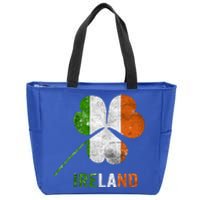 Irish Flag I Love Ireland Tees St Patrick's Cute Gift Zip Tote Bag