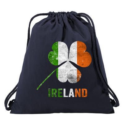 Irish Flag I Love Ireland Tees St Patrick's Cute Gift Drawstring Bag