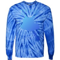 ItS Fine IM Fine Everything Is Fine Funny Cat Funny Gift Tie-Dye Long Sleeve Shirt