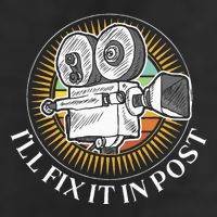 ILl Fix It In Post Filmmaker Cinema Film Gift Golf Towel