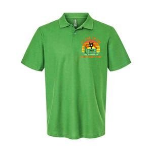 It's Fine I'm Fine Everything Is Fine Retro Dumpster Fire Softstyle Adult Sport Polo