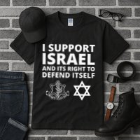 Idf Forces I Support Israel And Its Right To Defend Itself Tall T-Shirt