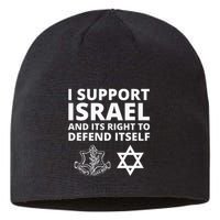Idf Forces I Support Israel And Its Right To Defend Itself Sustainable Beanie