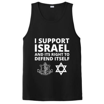 Idf Forces I Support Israel And Its Right To Defend Itself PosiCharge Competitor Tank