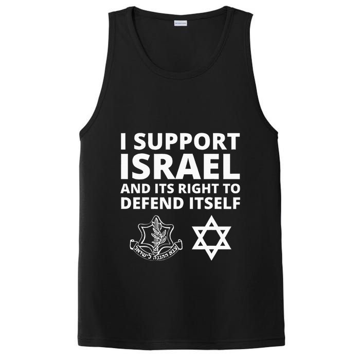 Idf Forces I Support Israel And Its Right To Defend Itself PosiCharge Competitor Tank