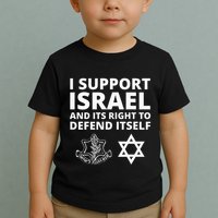 Idf Forces I Support Israel And Its Right To Defend Itself Toddler T-Shirt