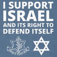 Idf Forces I Support Israel And Its Right To Defend Itself Garment-Dyed Sweatshirt