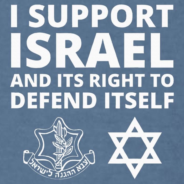 Idf Forces I Support Israel And Its Right To Defend Itself Garment-Dyed Sweatshirt