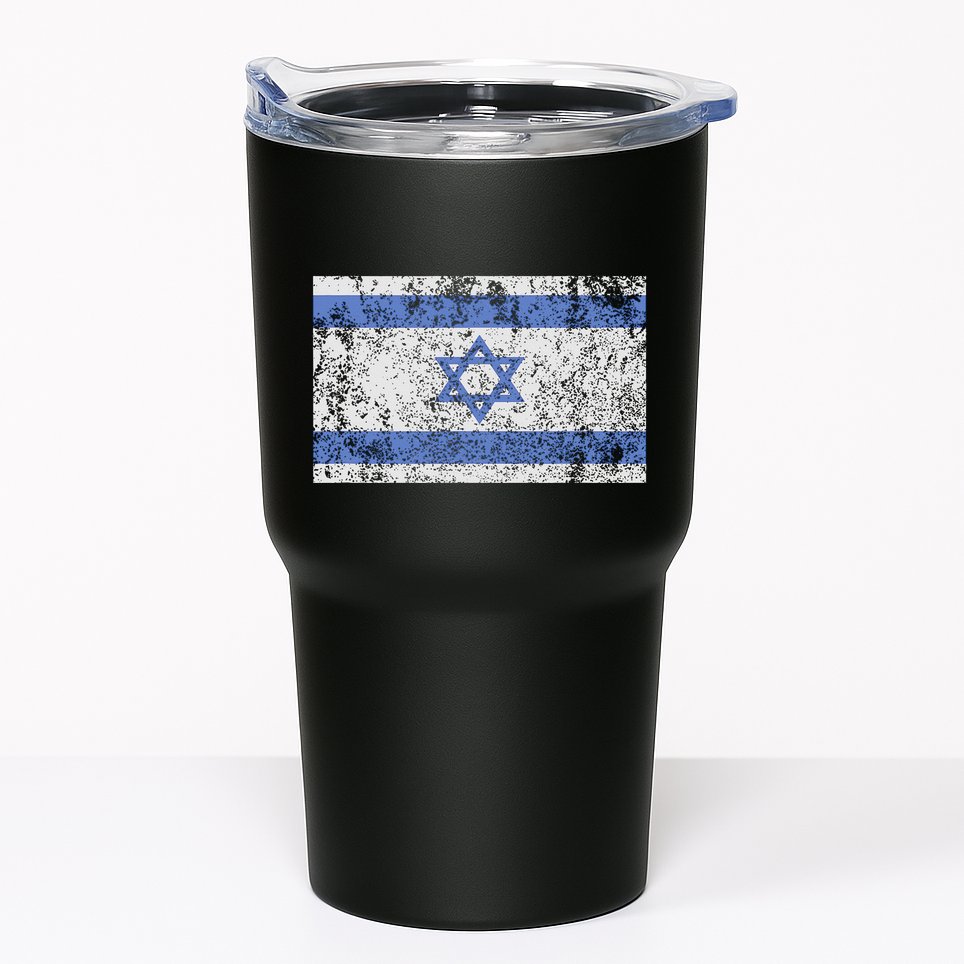 Israeli Flag Israel Jewish Star of David Jerusalem  Tumbler