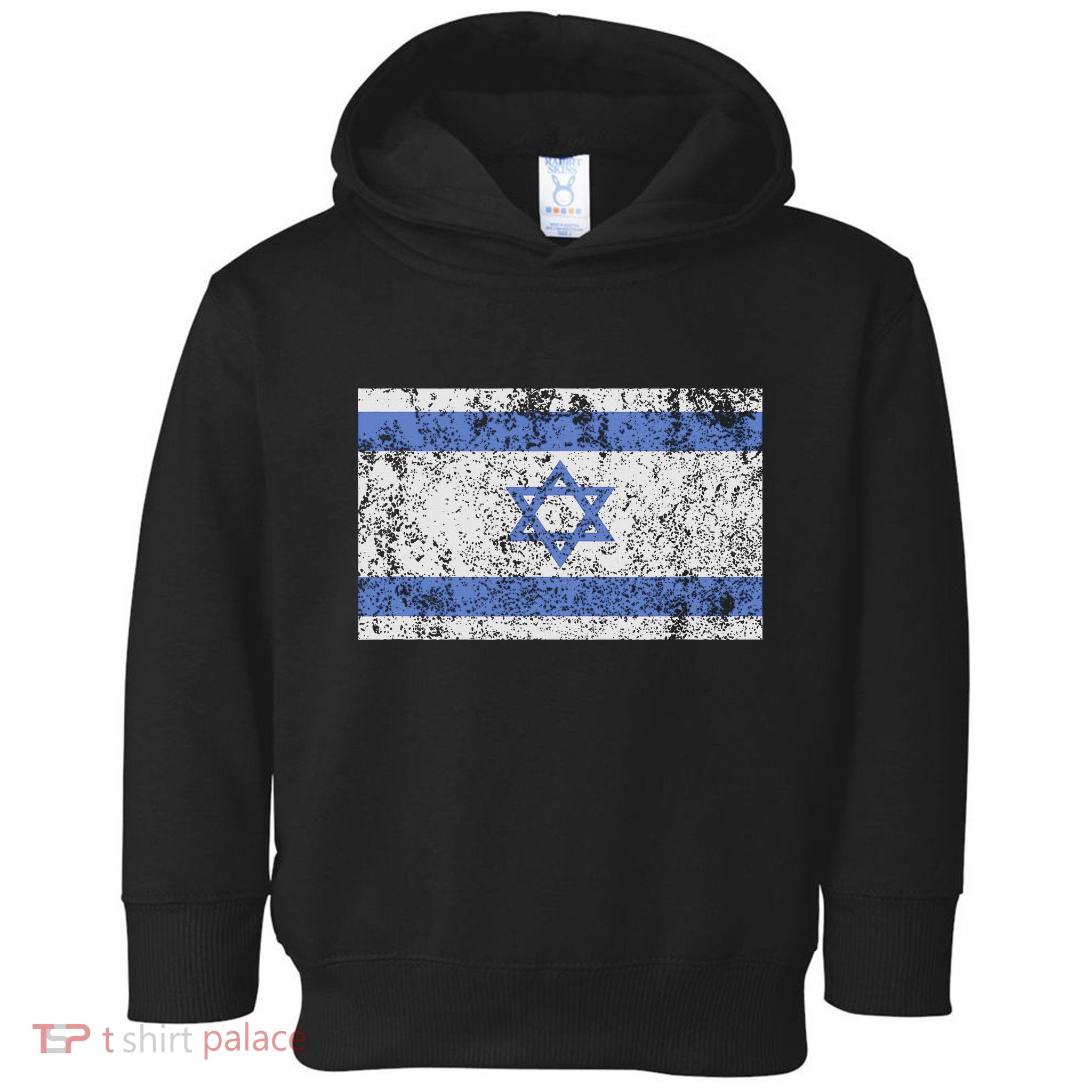 Israeli Flag Israel Jewish Star of David Jerusalem  Toddler Hoodie