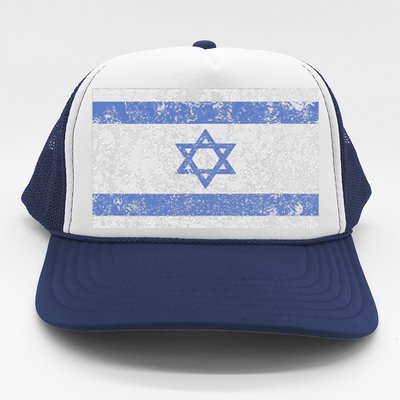 Israeli Flag Israel Jewish Star of David Jerusalem  Trucker Hat