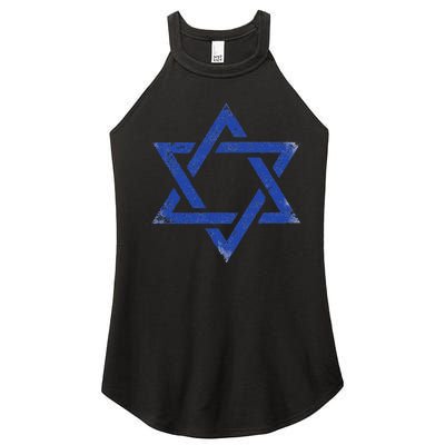 Israeli Flag Israel Jewish Symbol Star of David Pride Israel  Women’s Perfect Tri Rocker Tank