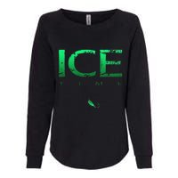 Ice Fishing - Ice Time with Ice Jig - Ice Fisherman Womens California Wash Sweatshirt