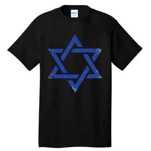 Israeli Flag Israel Jewish Symbol Star Of David Pride Israel Tall T-Shirt